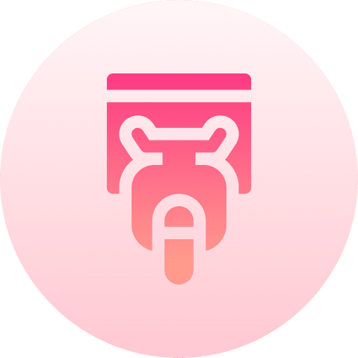 Delivery bike motorcycle food and restaurant package icon