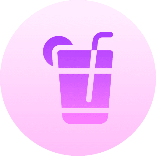 Juice refreshment food and restaurant juice icon