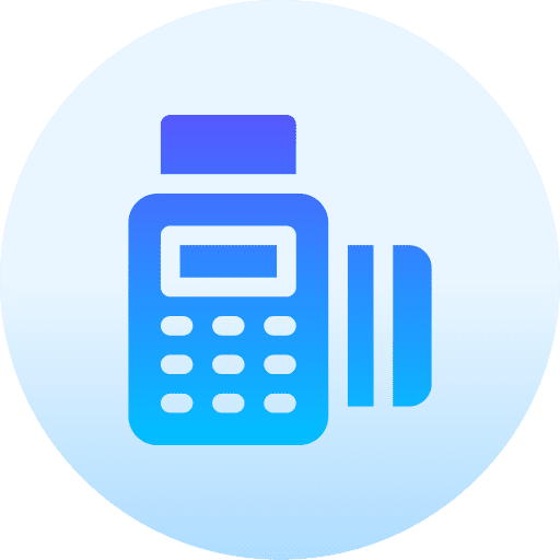 Pos terminal atm payment method pos terminal icon