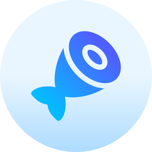 Fish healthy food meat sea food icon