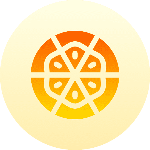 Pizza fast food restaurant pizza icon