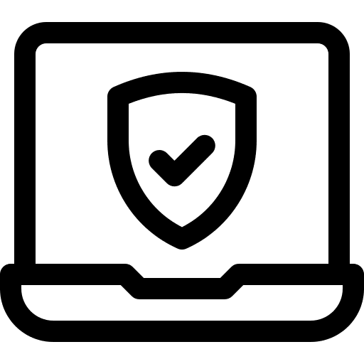 Secure seo and web antivirus secure icon