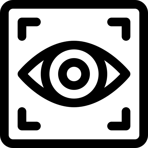 Scanning ui electronics eye scan icon Scanning ui electronics eye scan icon