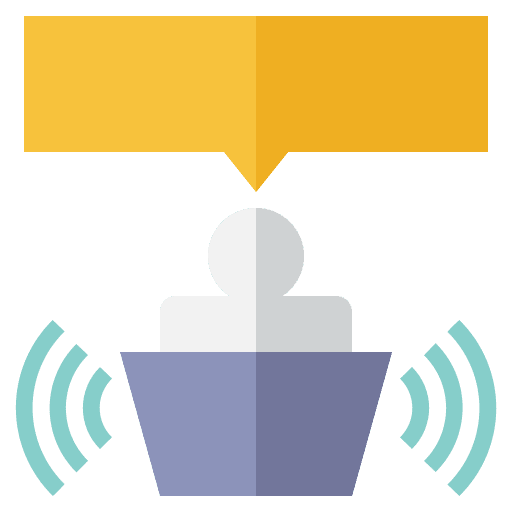 Communication wireless programmer speech bubble icon Communication wireless programmer speech bubble icon