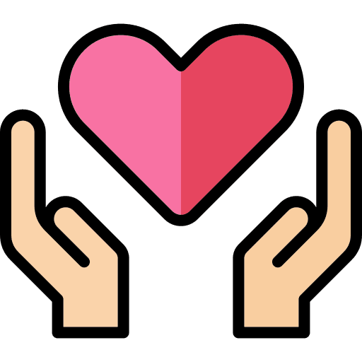 Love give love love charity icon