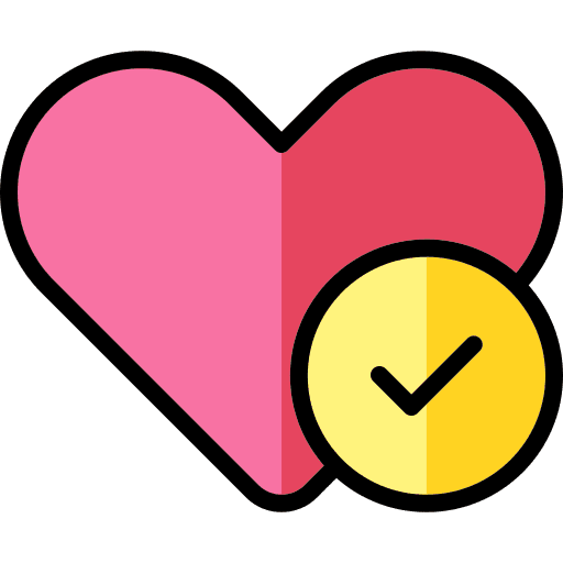 Love signs rate heart icon