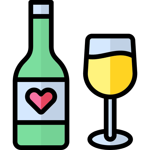 Wine celebration alcoholic drink wine icon