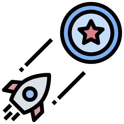 Project rocket project target icon Project rocket project target icon