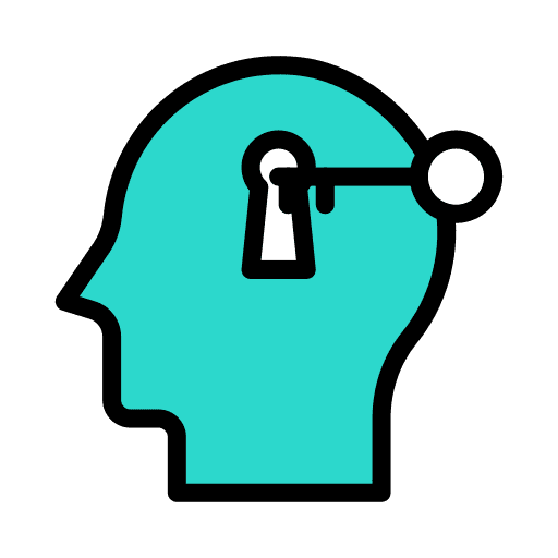 Key key miscellaneous human mind icon