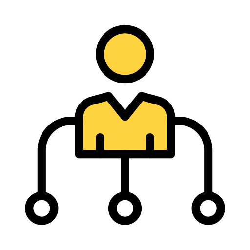 Link avatar network people icon