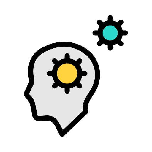 Mind mind setting configuration icon Mind mind setting configuration icon