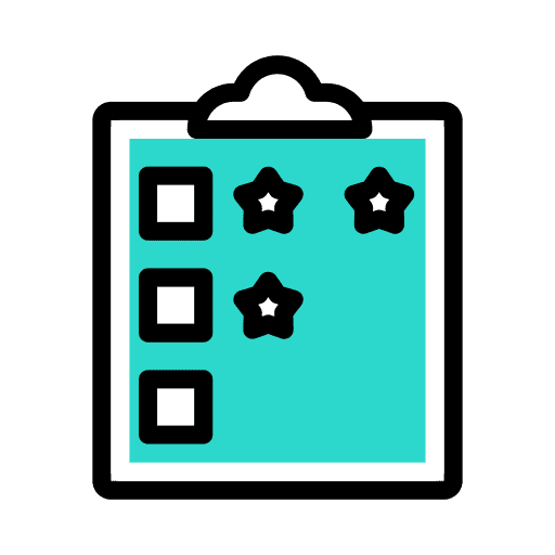 Rating clipboard star reviewing icon Rating clipboard star reviewing icon