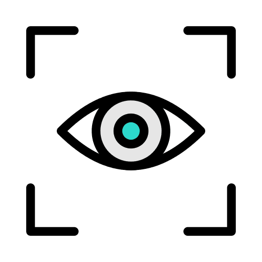 View eye vision ui icon View eye vision ui icon