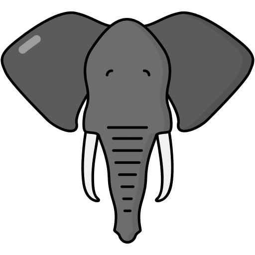 Elephant animal kingdom fauna animals icon Elephant animal kingdom fauna animals icon