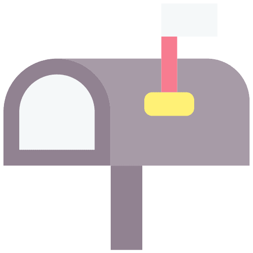 Mail box love letter mailbox envelope icon