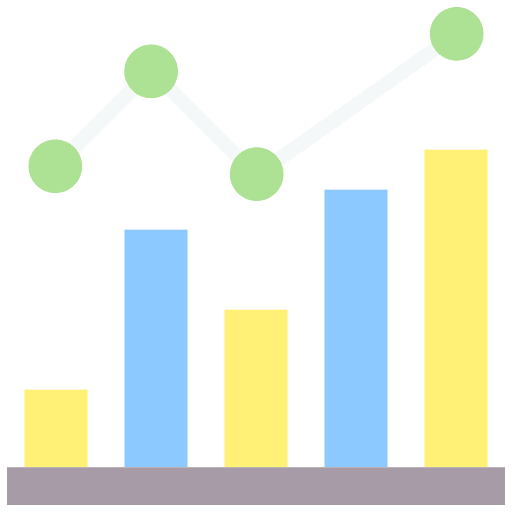 Statistics analytics statistics business icon