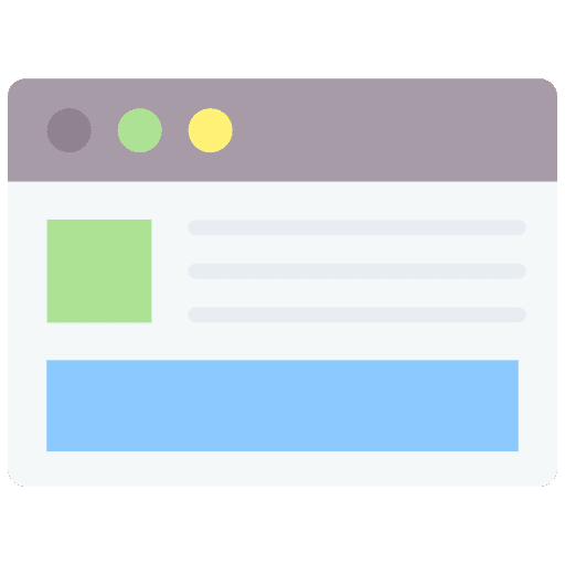 Website website design code browser icon
