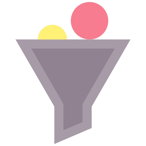 Filter filtering refine funnel icon
