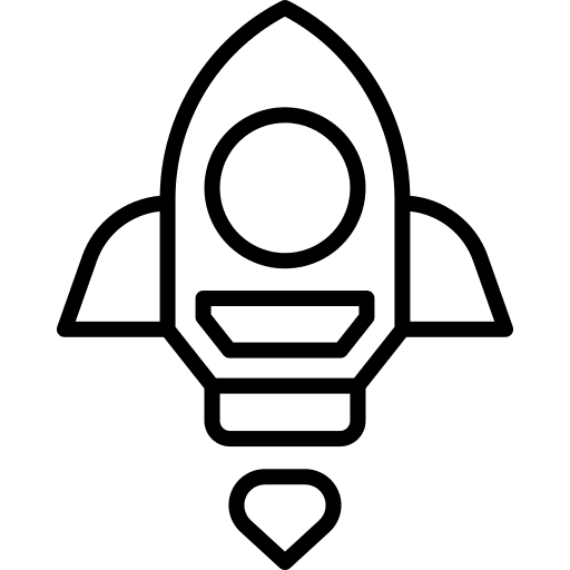 Rocket rocket ship rocket launch space shuttle icon