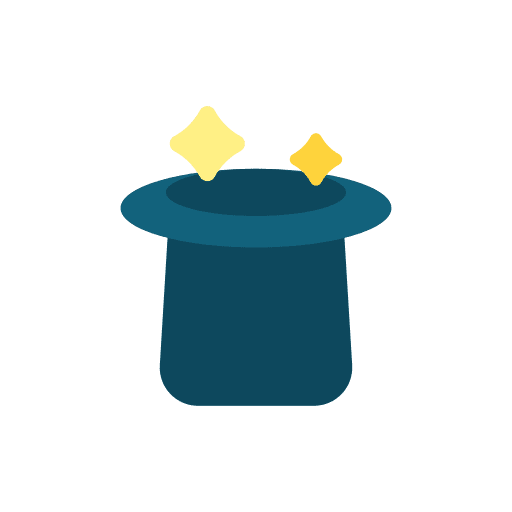 Magic hat animal magic show magician hat icon Magic hat animal magic show magician hat icon