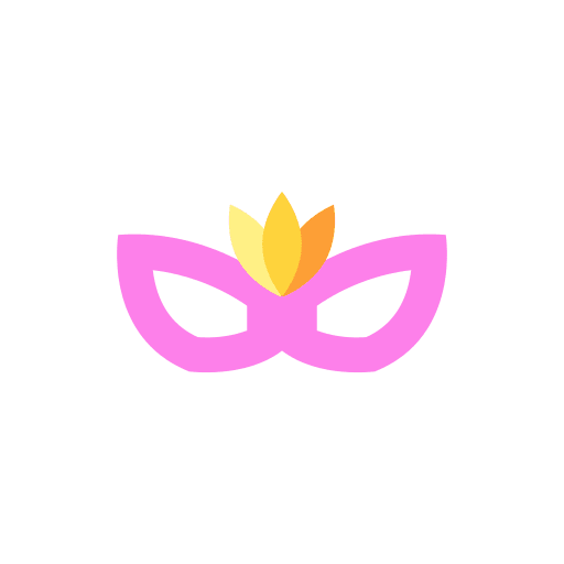 Mask accessory mask fair icon Mask accessory mask fair icon