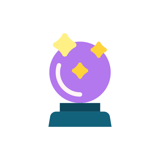 Crystal ball halloween wizard future icon Crystal ball halloween wizard future icon