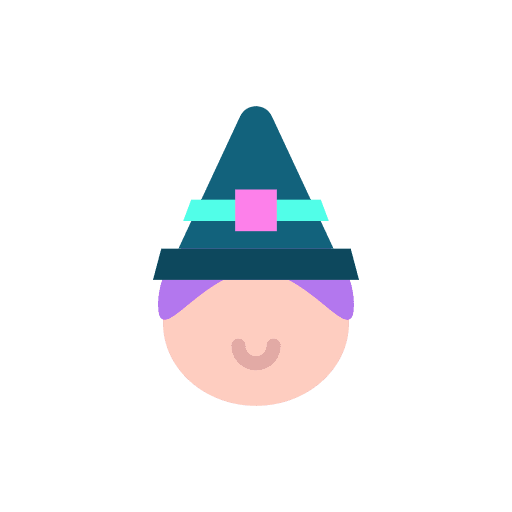 Witch witch terror scary icon Witch witch terror scary icon