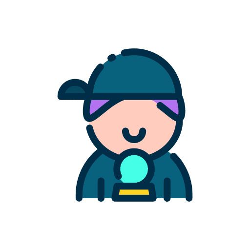 Fortune teller user woman chiromancy icon Fortune teller user woman chiromancy icon