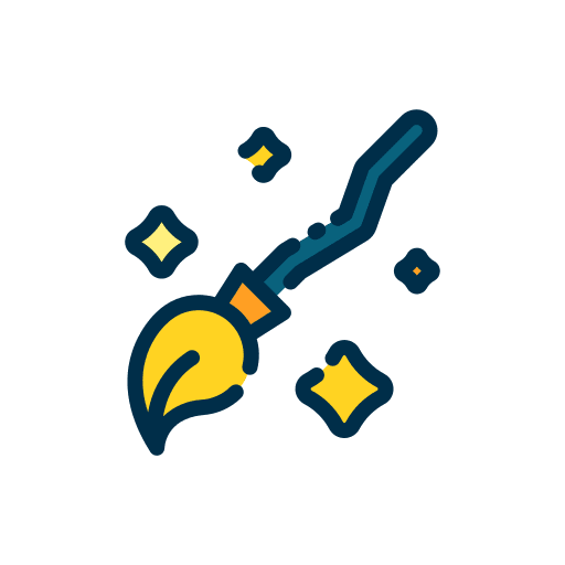 Magic broom witch broom broomstick halloween icon Magic broom witch broom broomstick halloween icon