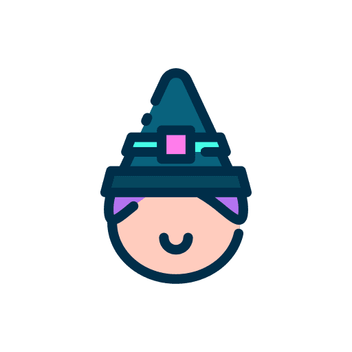 Witch scary legend fear icon Witch scary legend fear icon
