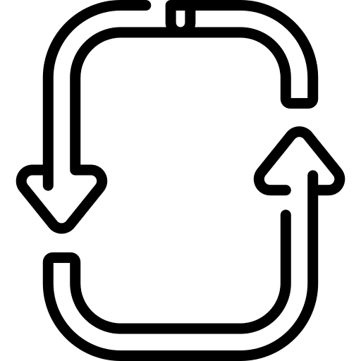 Repeat arrow re direction icon Repeat arrow re direction icon