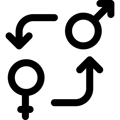 Sex change sex change symbol female icon Sex change sex change symbol female icon