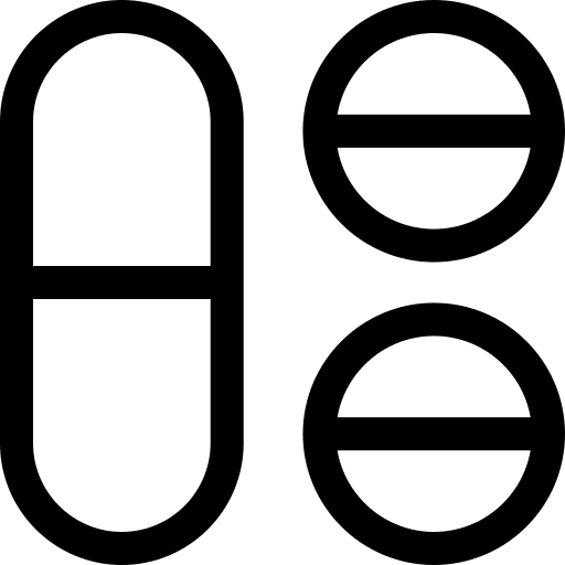Medicine pharmacy pills drugs icon Medicine pharmacy pills drugs icon