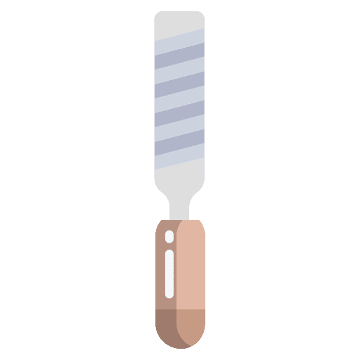 Nail file beauty tool beauty salon icon