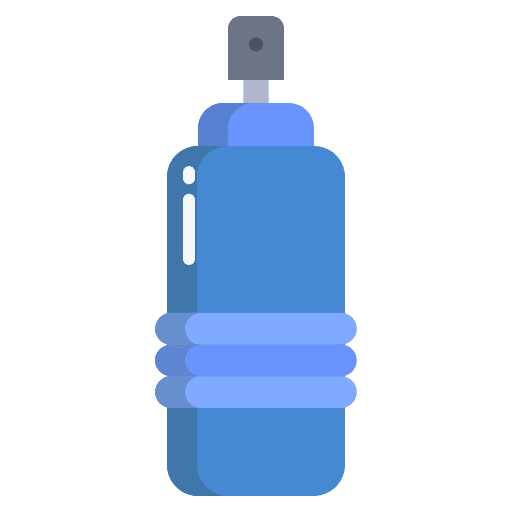 Air freshener perfume bottle scent icon