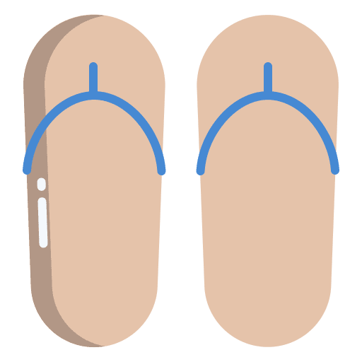 Flip flops shoes flip flops summertime icon