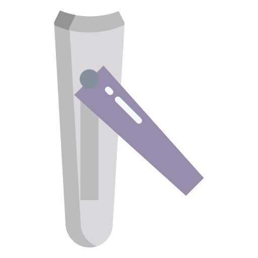 Nail clipper personal care beauty hygiene icon