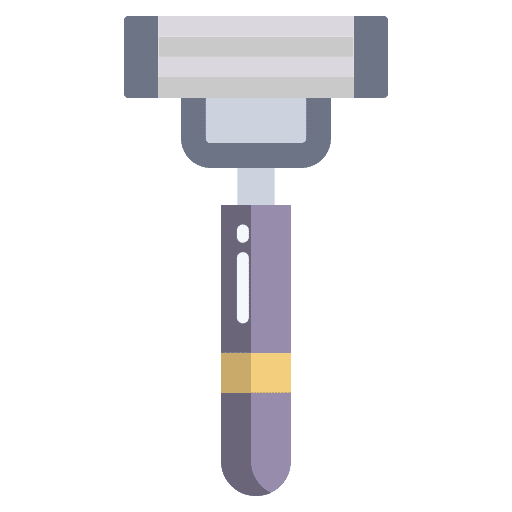 Razor depilation personal care grooming icon