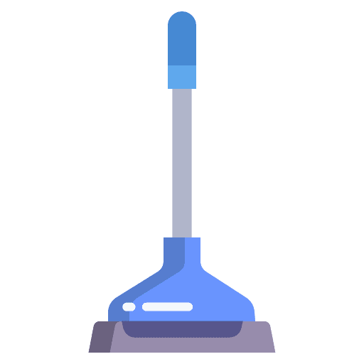 Sweeper sweeping housekeeping furniture and household icon