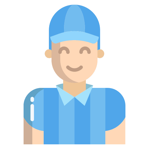 Referee avatar uniform professions and jobs icon