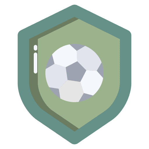 Shield sport team shield soccer icon
