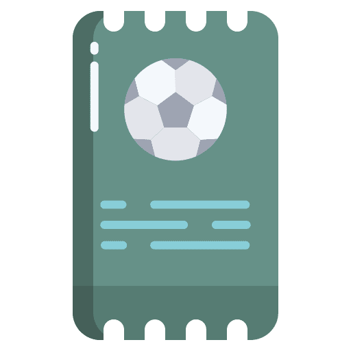 Ticket ticket sport access icon