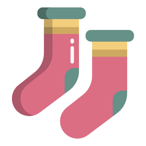 Socks fashion footwear feet icon