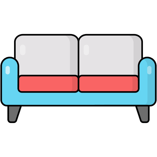 Couch couch home decoration living room icon