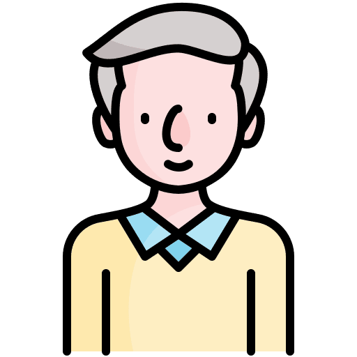 Man man avatar old age icon Man man avatar old age icon