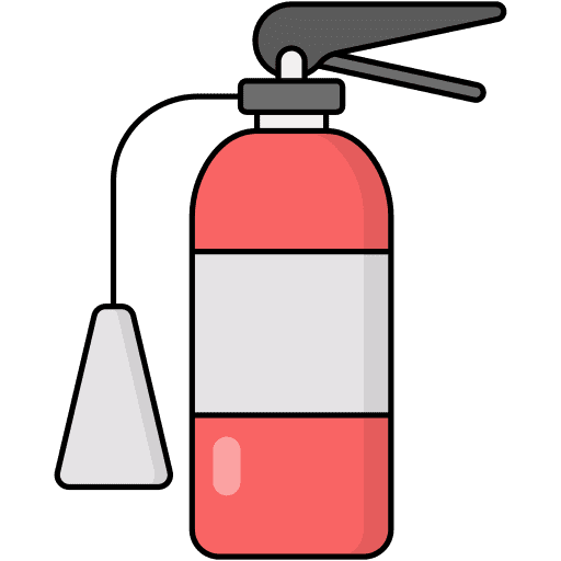 Fire extinguisher emergency security fire extinguisher icon Fire extinguisher emergency security fire extinguisher icon