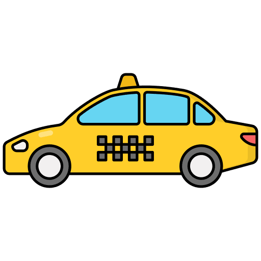 Taxi car cab vehicle icon Taxi car cab vehicle icon