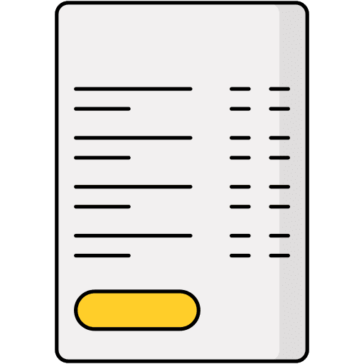 Bill bill invoice business and finance icon Bill bill invoice business and finance icon