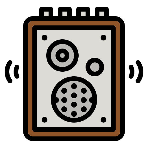 Amplifier music box sound box audio box icon Amplifier music box sound box audio box icon