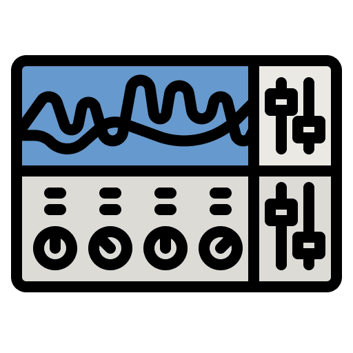 Equalizer controller music mixer music and multimedia sound mixer icon Equalizer controller music mixer music and multimedia sound mixer icon